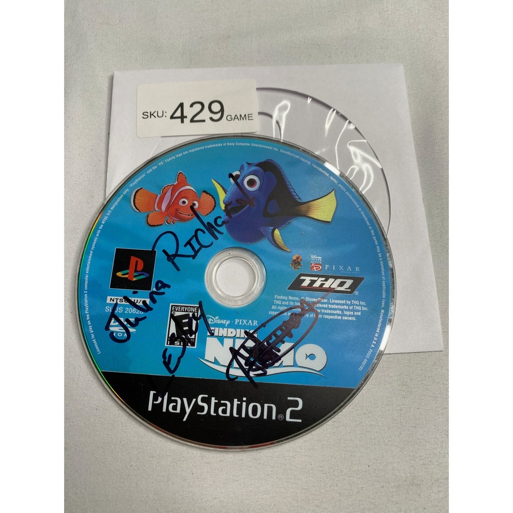 Disney Pixar Finding Nemo Sony PlayStation 2